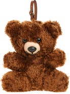 Moschino Teddy Bear Wool Faux Fur Clutch