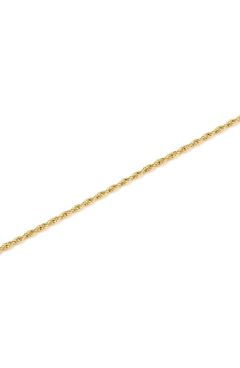 D.LOUISE Fine Rope Bracelet, Alternate, color, Gold
