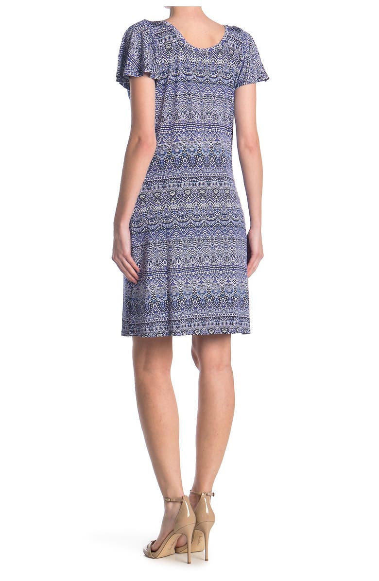 Tommy Bahama Lavasa Dotsa Flutter Dress, Alternate, color, 
