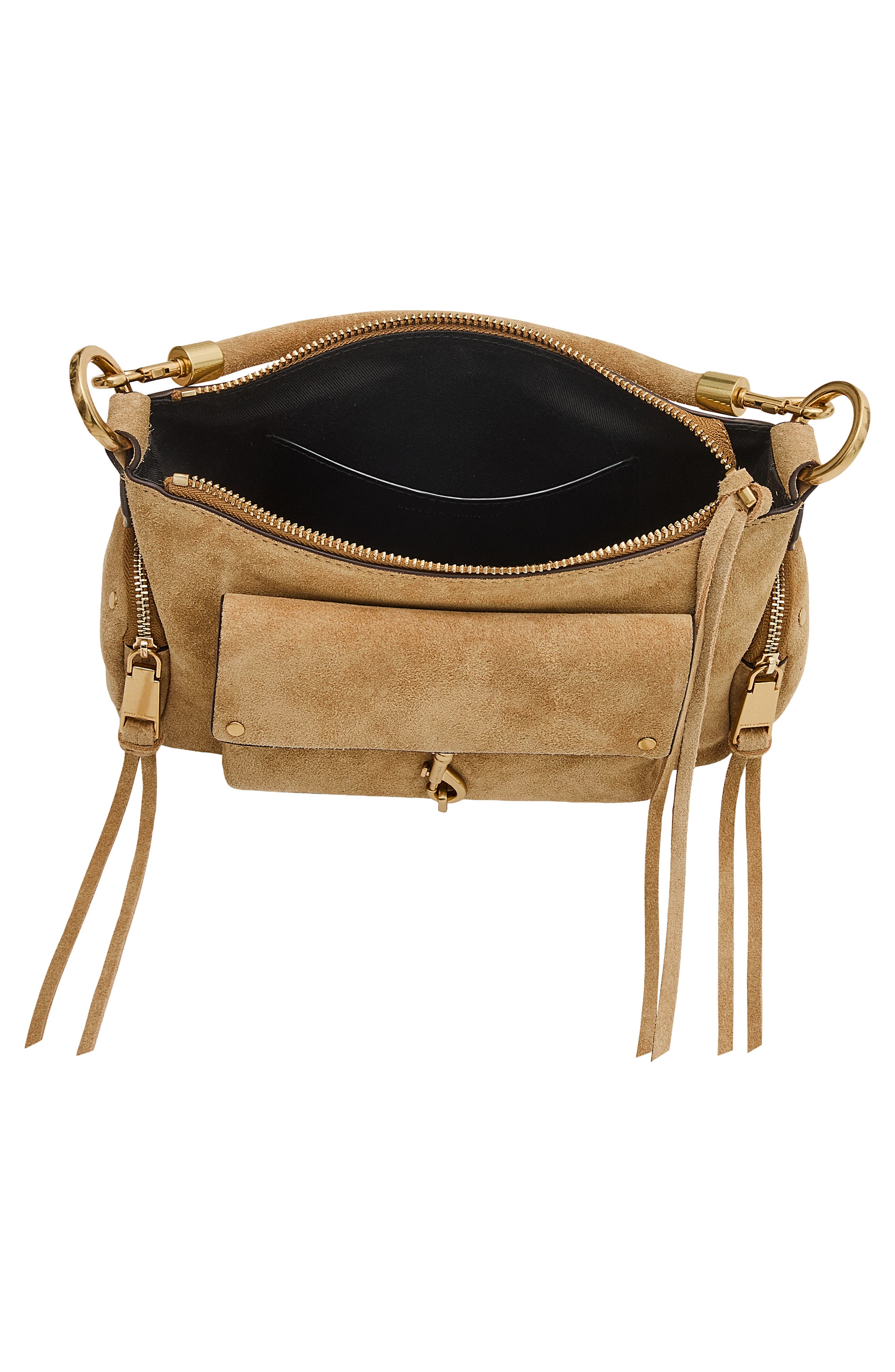 MAB Utility Leather Shoulder Bag, Alternate, color, CHESTNUT