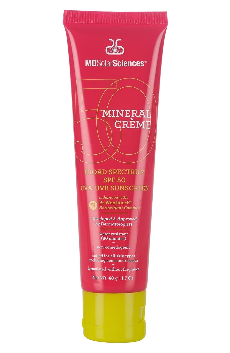 MDSolarSciences <sup>™</sup> Mineral Crème Broad Spectrum SPF 50 Sunscreen, Alternate, color, 