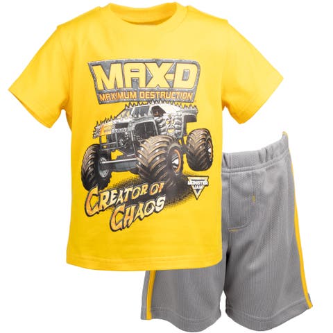 Athletic 2-Piece T-Shirt and Shorts Set