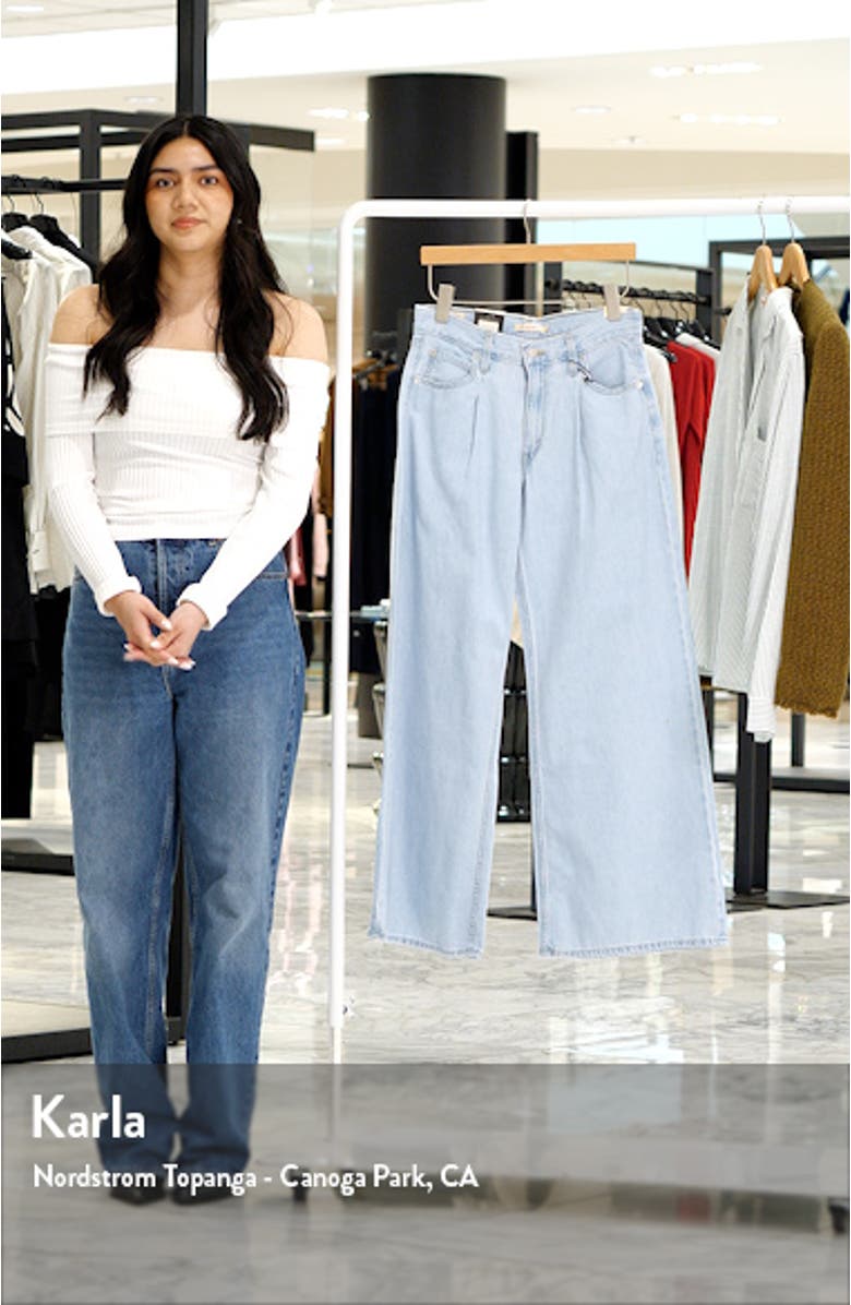 Baggy Wide Leg Dad Jeans, sales video thumbnail