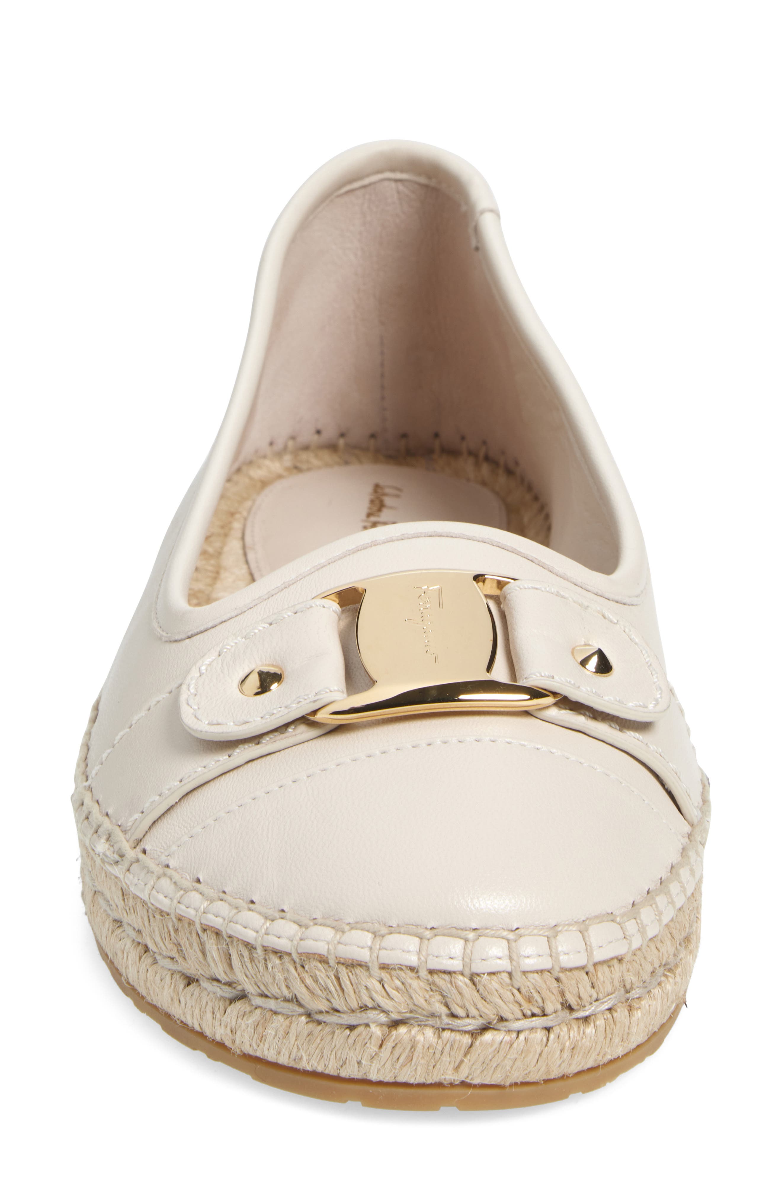 FERRAGAMO Buckle Espadrille Flat, Alternate, color, 