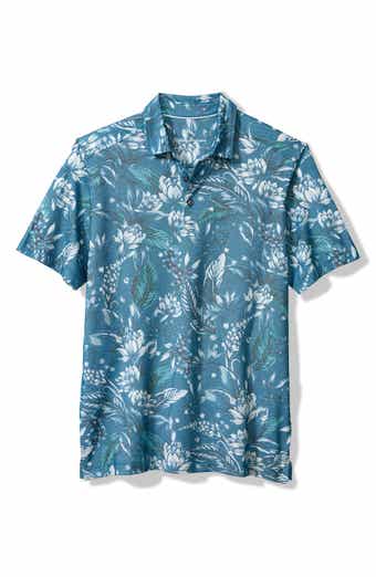 Tommy Bahama Midnight Excursions Floral Piqué Polo