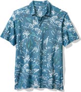 Tommy Bahama Midnight Excursions Floral Piqué Polo