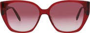 McQueen 58mm Cat Eye Sunglasses