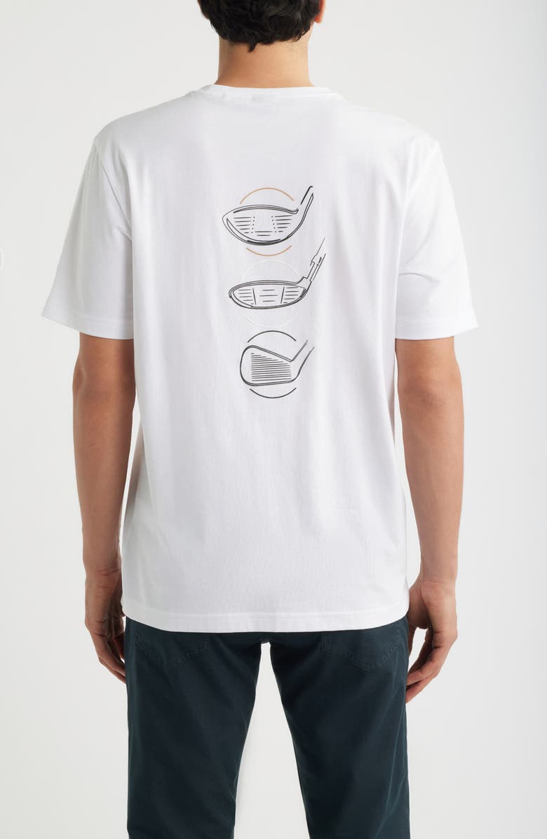 BOSS GOC Birdie Cotton Graphic T-Shirt, Alternate, color, White