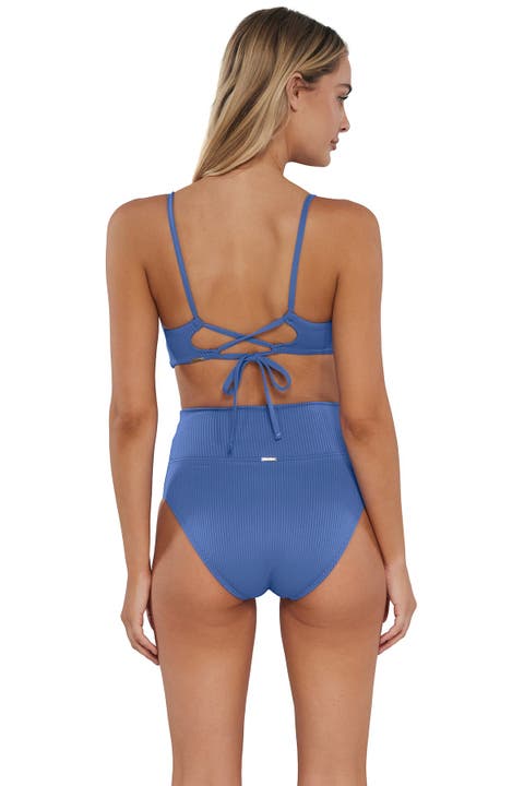 Hannah High Waist Bikini Swim Bottoms