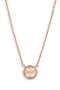 Pavé Logo Pendant Necklace