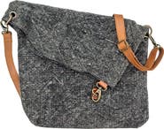 VINTAGE ADDICTION Foldover Crossbody Bag