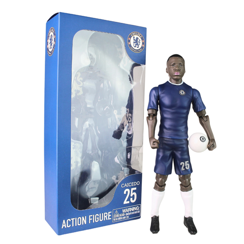 SOCKERS Chelsea Moises Caicedo 8" Collectible Soccer Action Figure