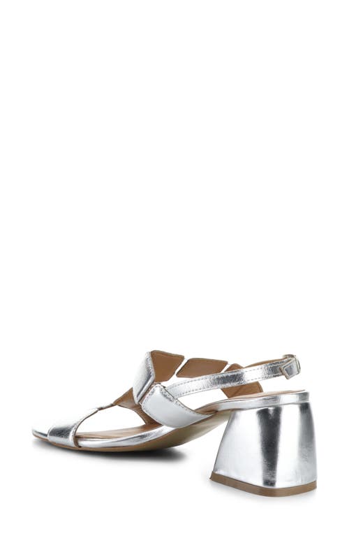 Bos. & Co. Glow Slingback Sandal In Silver