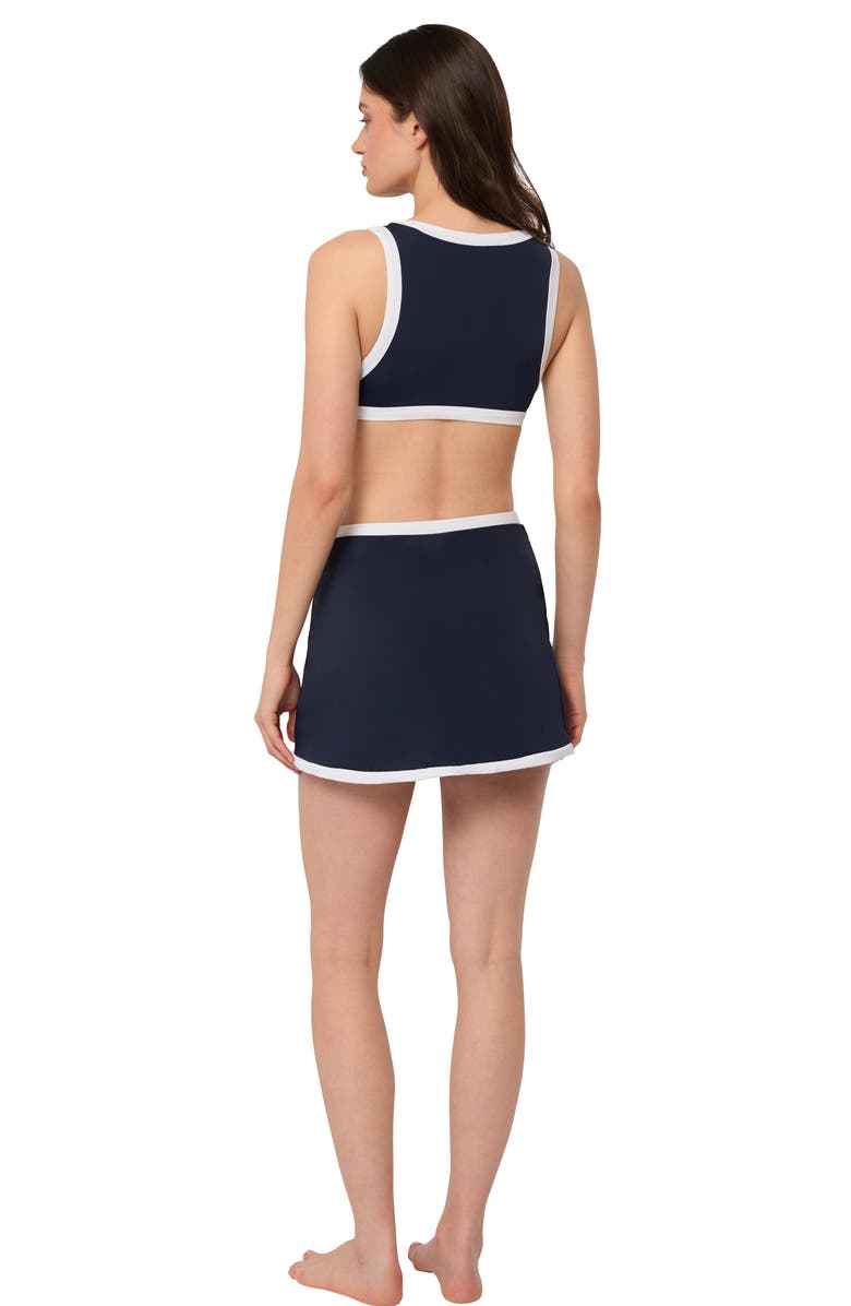 Onia Blake High Neck Bikini Top, Alternate, color, 