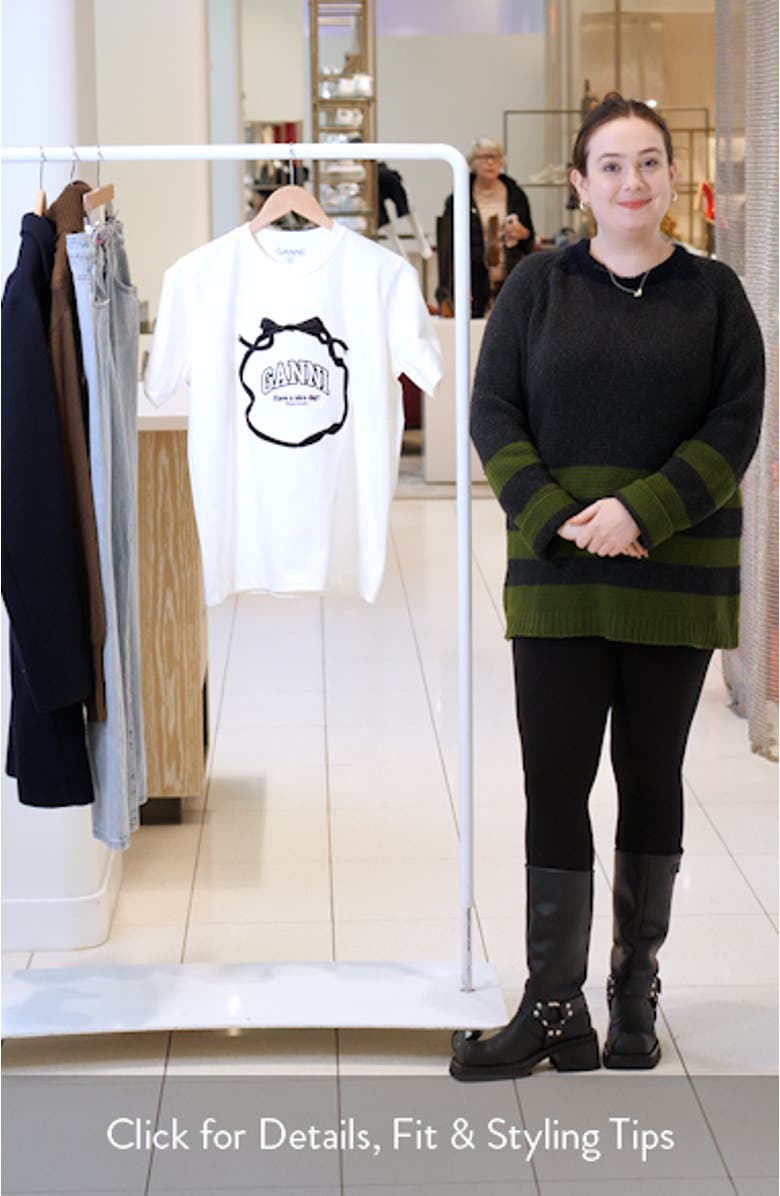 Logo Graphic Organic Cotton T-Shirt, sales video thumbnail