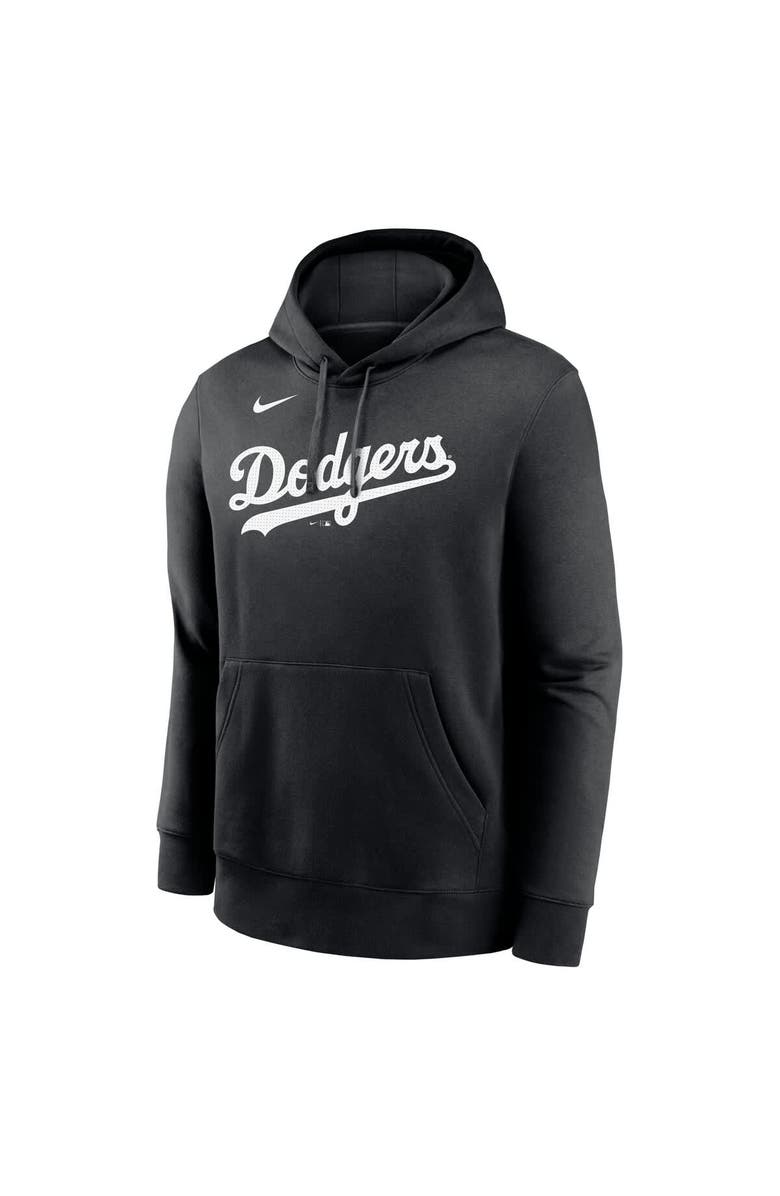 Nike Men's Nike Shohei Ohtani Black Los Angeles Dodgers Player Name & Number Club Fleece Pullover Hoodie, Alternate, color, 