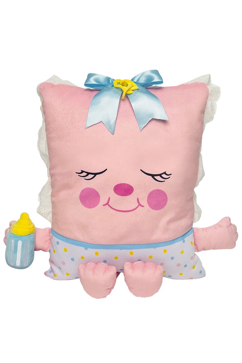 Rockabye Baby 2In1 Toy & Pillow, Main, color, Multicolored