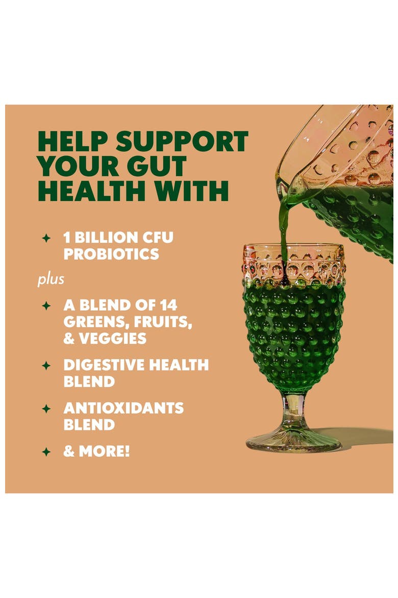 Green Superfood Chocolate Powder Supplement, Alternate, color, None