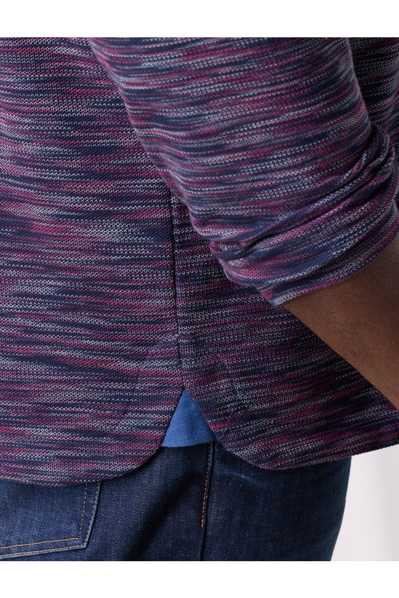 Big & Tall 1/4-Zip Pullover V2, Alternate, color, NAVY SPACEDYE