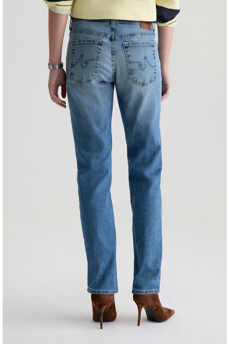 Sandra Low Rise Slim Straight Leg Jeans, Alternate, color, 15 YEARS AVIATOR