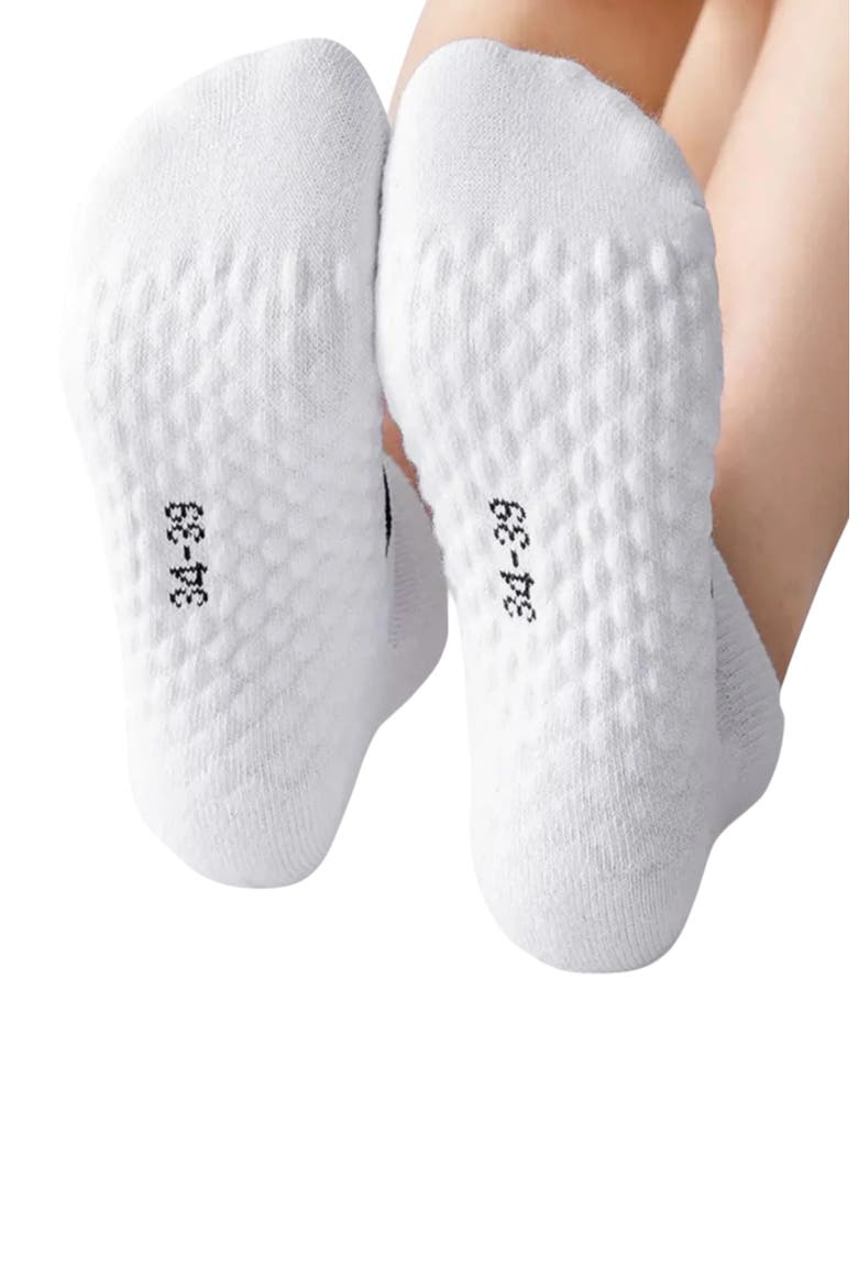 Cushion Support Ankle Socks, Alternate, color, WHITE