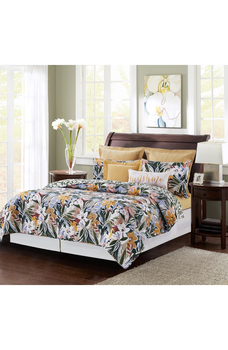 C&F Home Joelle Bedding Quilt Set, Main, color, Yellow