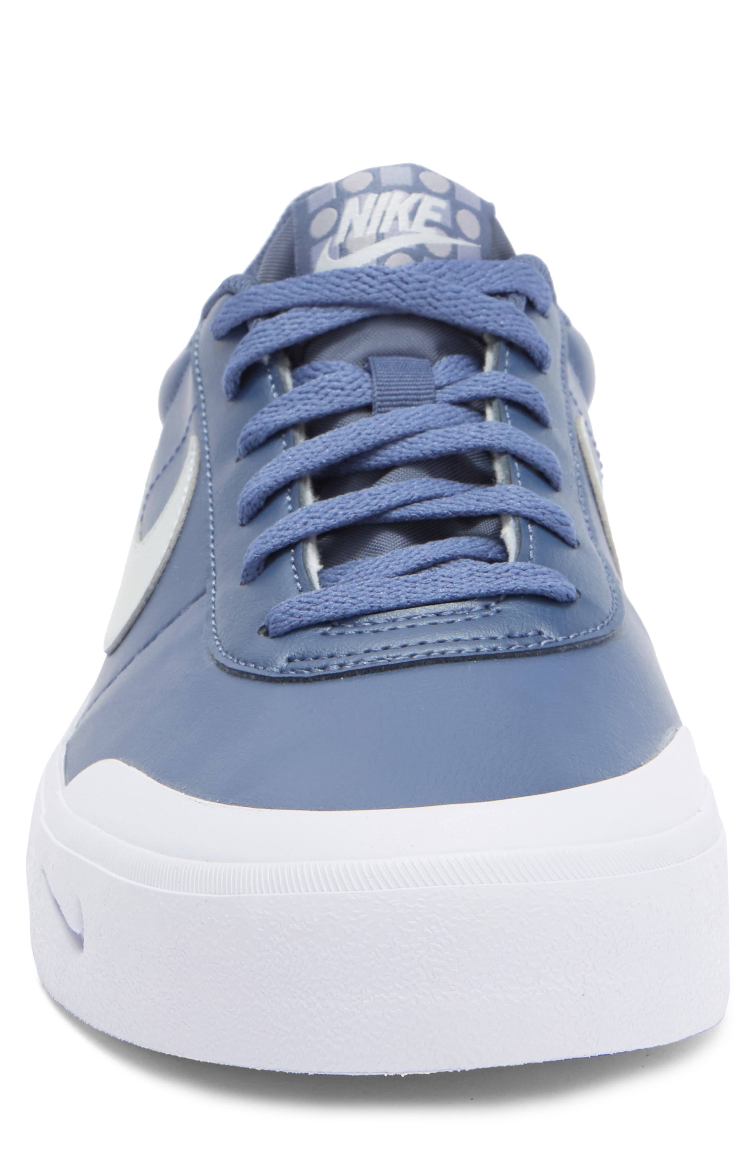Nike Court Shot Low Top Sneaker, Alternate, color, Diffused Blue/ Pure Platinum