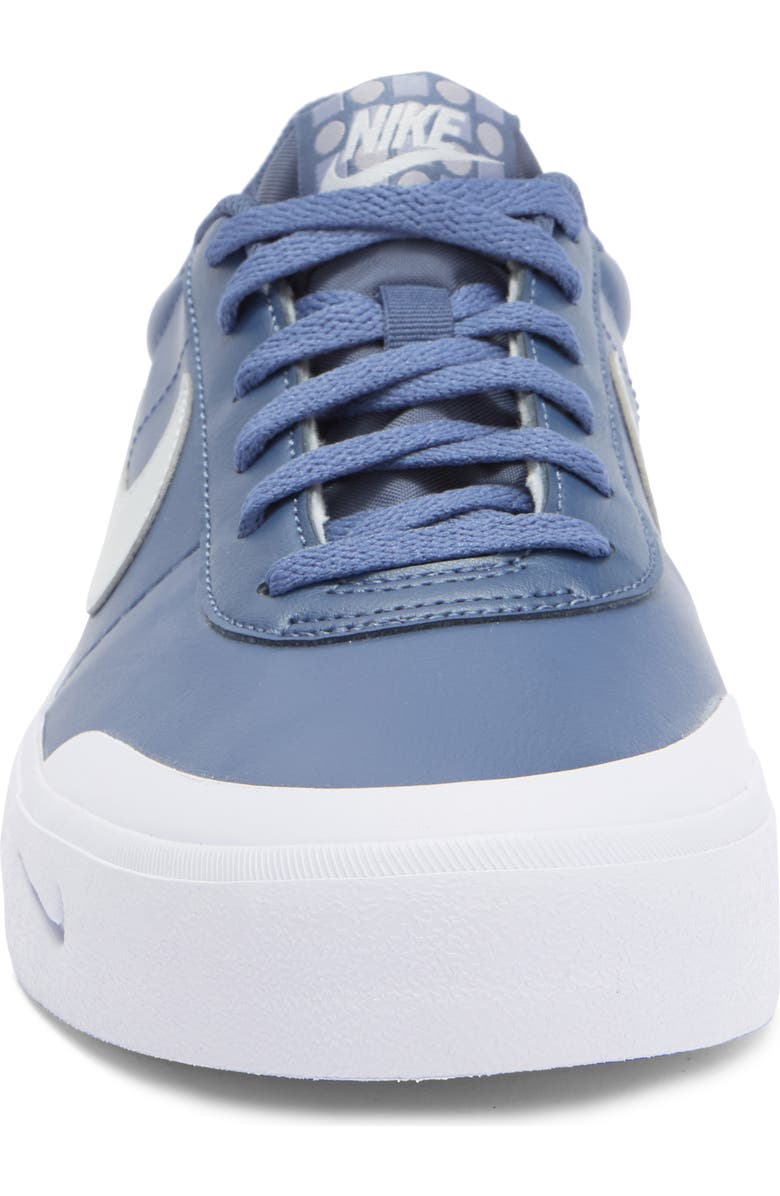 Nike Court Shot Low Top Sneaker, Alternate, color, Diffused Blue/ Pure Platinum