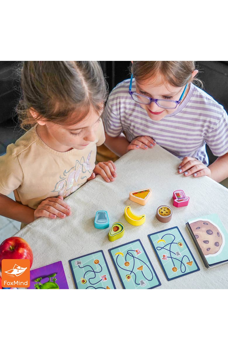 FoxMind Lunch Crunch Yummy Monster Themed Card Game, Alternate, color, Multicolored