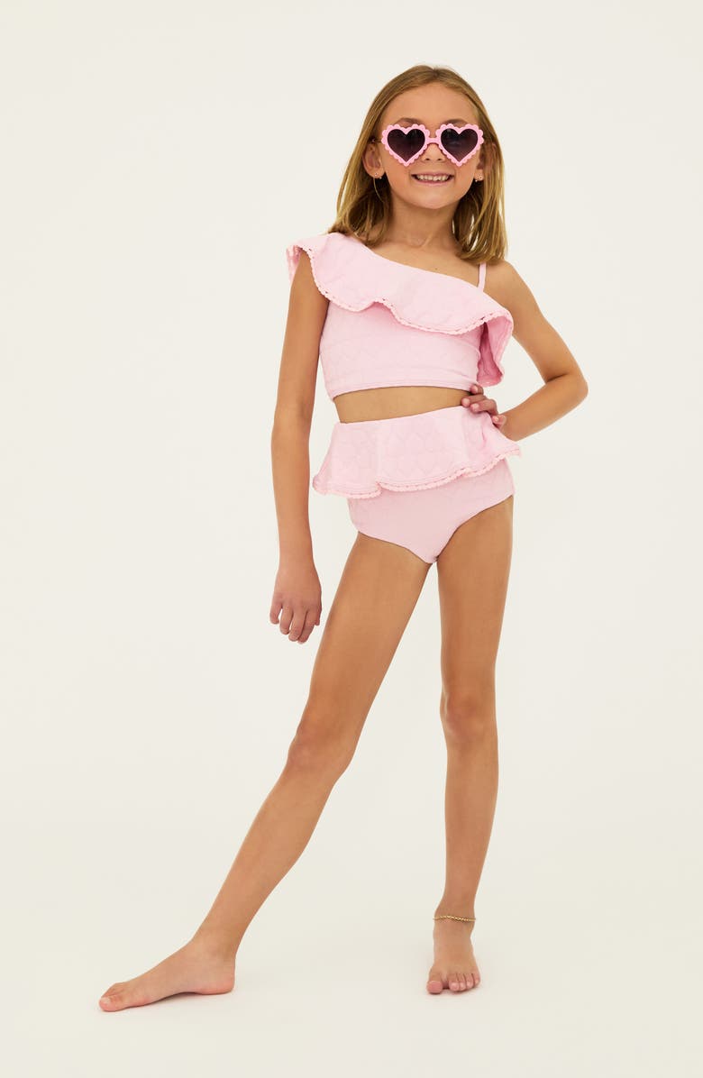 Beach Riot Kids' Little Ava/Daisy Two-Piece Swimsuit, Alternate, color, 