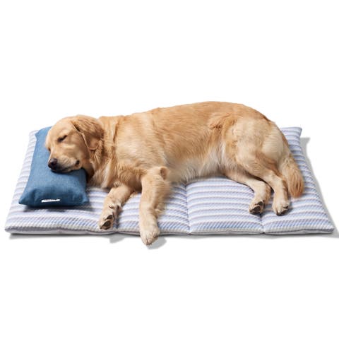 Summer Cooling Pet Bed Mat with Neck Pillow