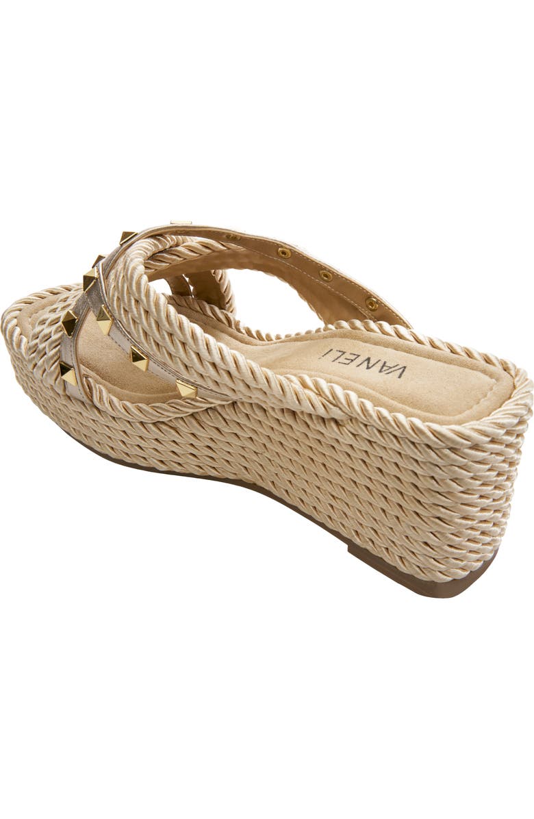 VANELi Clem Rope Wedge Sandal, Alternate, color,