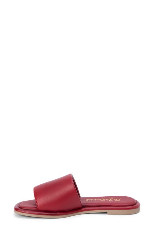 Matisse Moonlight Slide Sandal In Berry