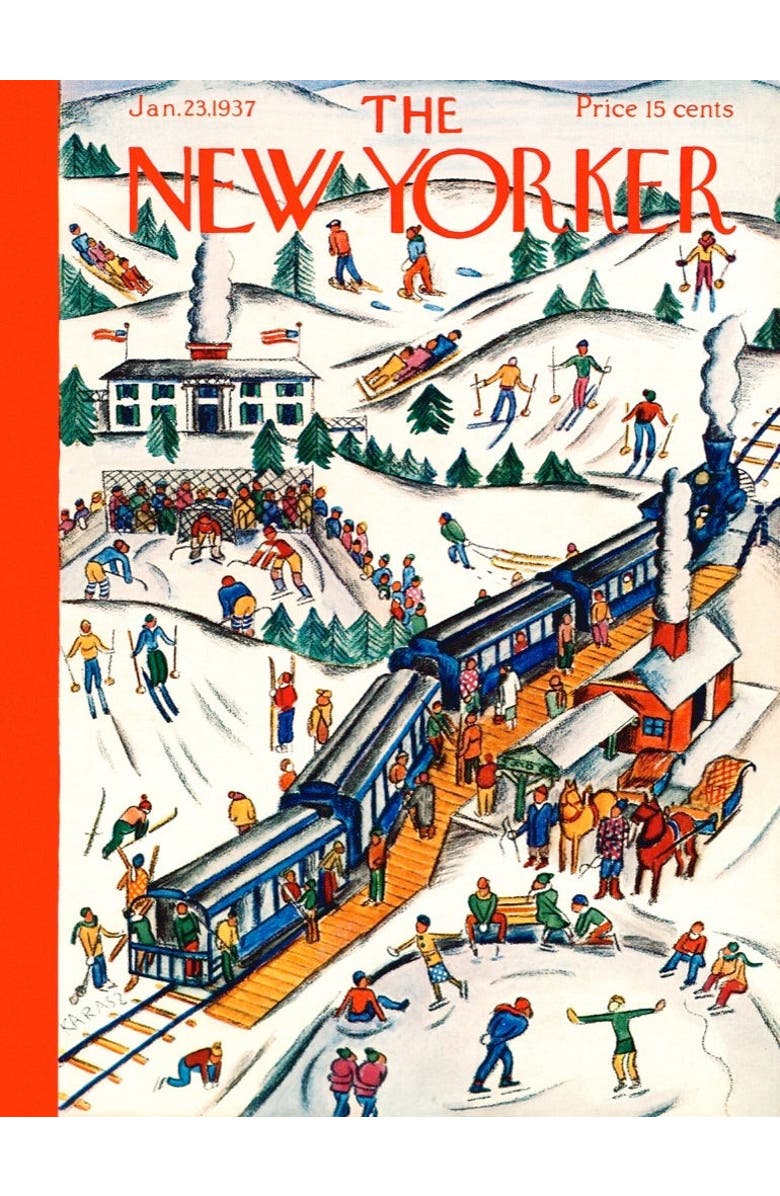 NEW YORK PUZZLE COMPANY Winter Weekend 1000 Piece Puzzle, Alternate, color, 