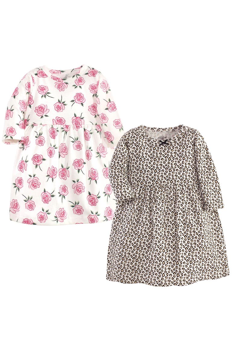 Cotton Dresses, Main, color, Leopard Rose