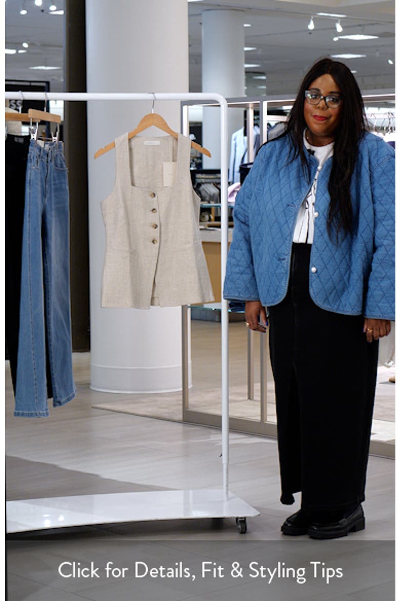 Jackie Linen Vest video