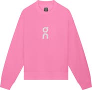On Club Crewneck Cotton Blend Sweatshirt