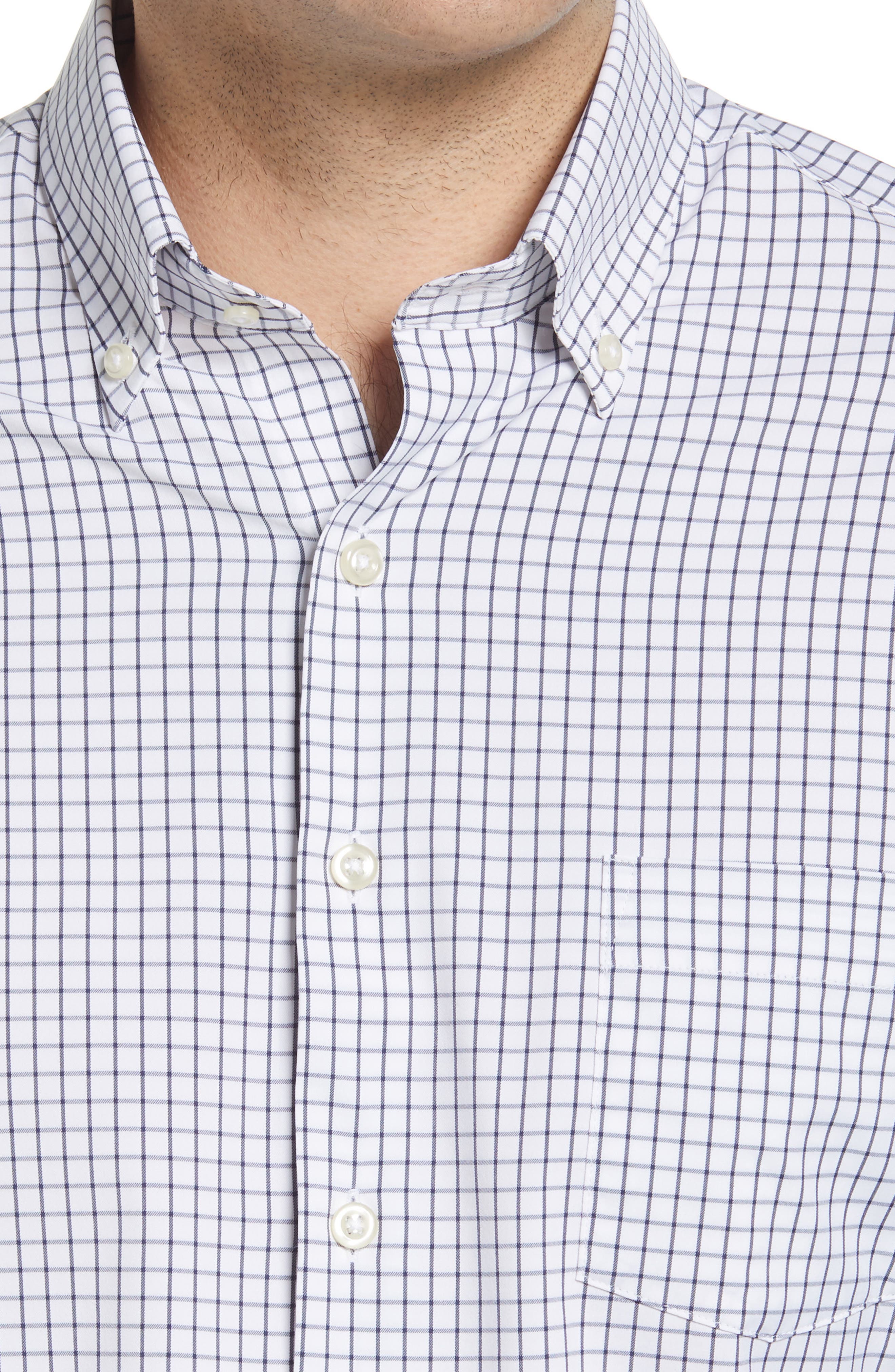 Peter Millar Captain Check Performance Button-Down Shirt (Men) | Nordstrom