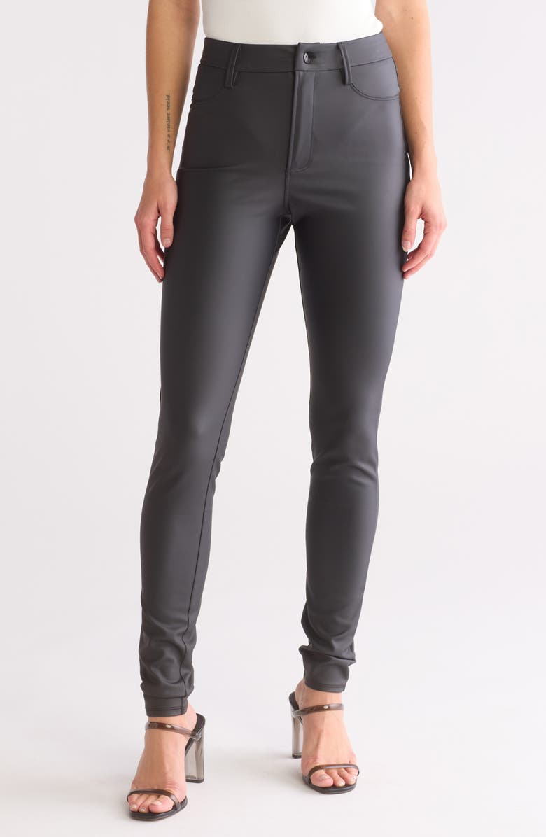 Good American Matte Stretch Skinny Pants, Main, color,