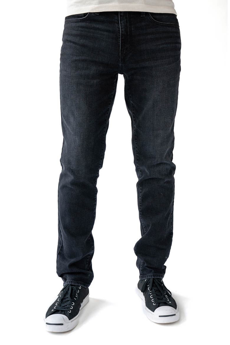 Slim Fit Jeans, Main, color, BLACK MOUNTAIN