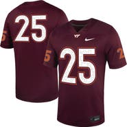 Nike Men's Nike #25 Maroon Virginia Tech Hokies Untouchable Football Jersey