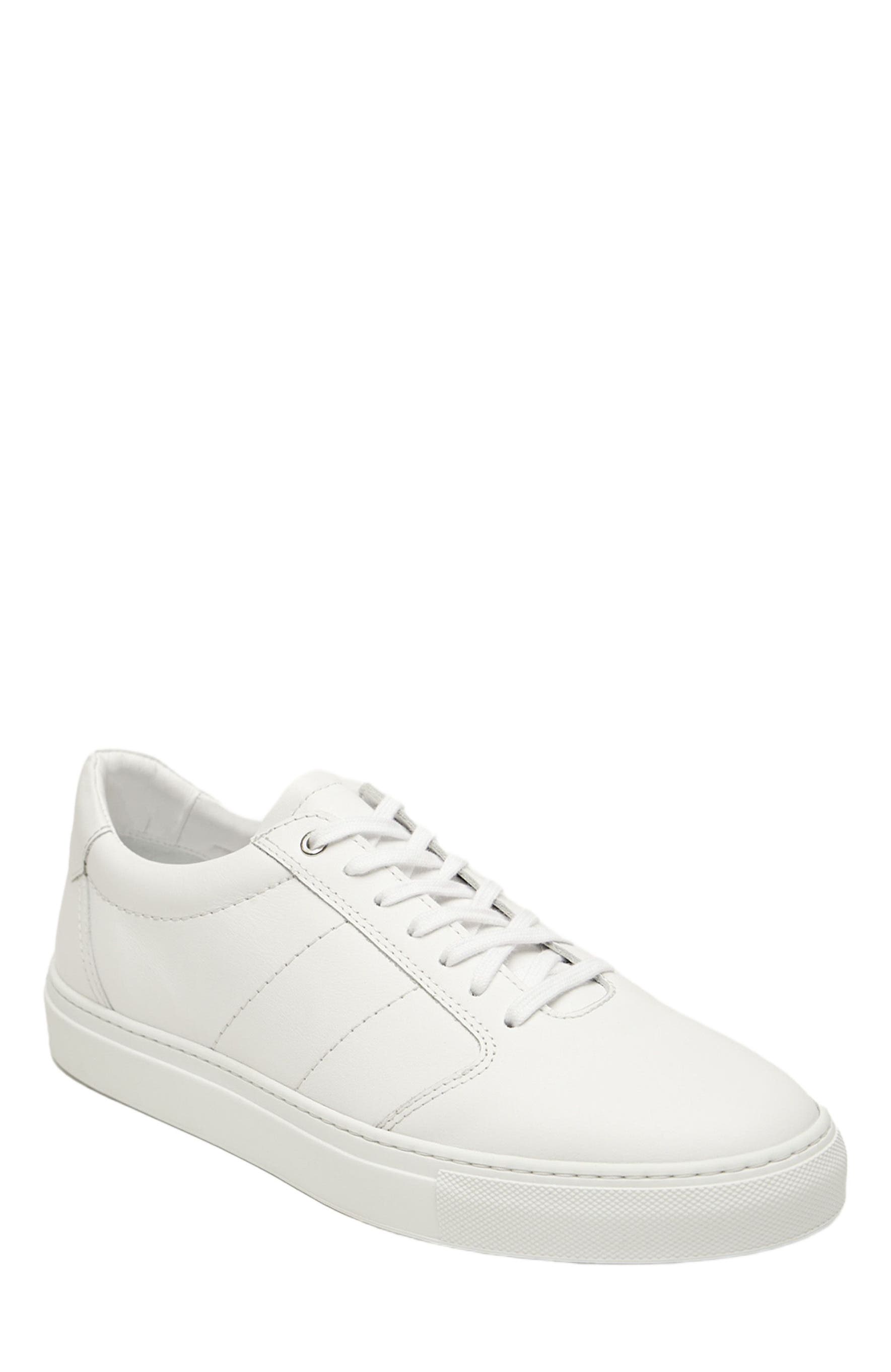Want Les Essentiels Lennon 2.0 Smooth Leather Low Sneaker, Alternate, color, White
