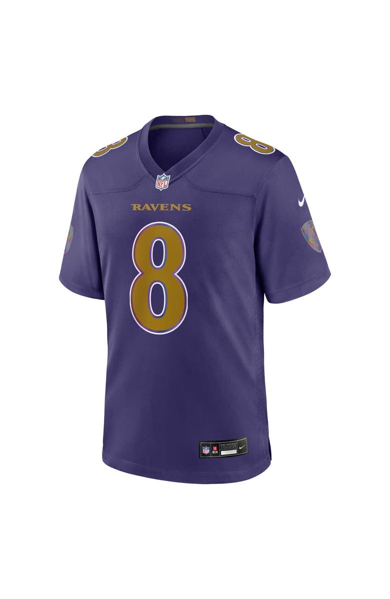 Nike Men's Nike Lamar Jackson Purple Baltimore Ravens Alternate Game Jersey, Alternate, color, Purple