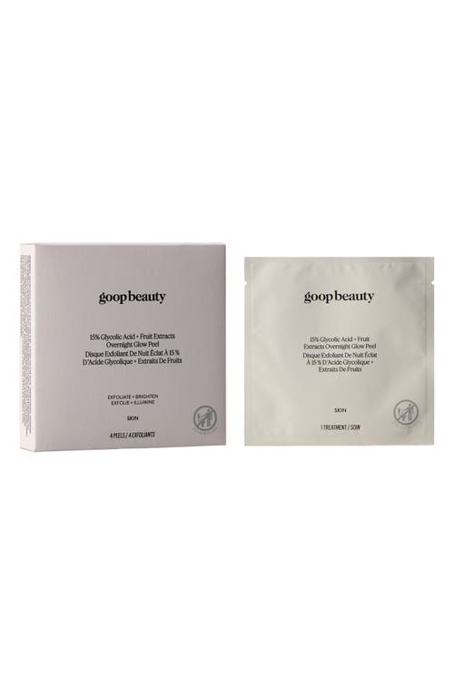 GOOP 15% Glycolic Acid Overnight Glow Peel Pads - 4 Pack  product