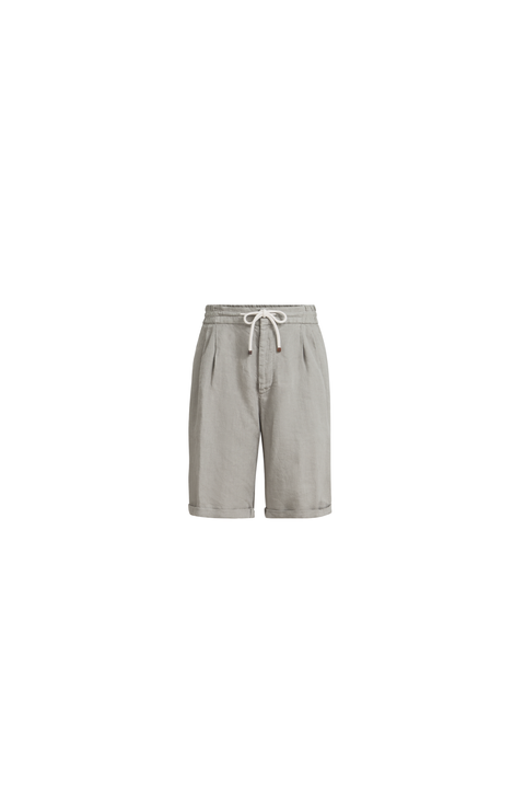 Gabardine Bermuda shorts