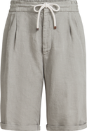 Brunello Cucinelli Gabardine Bermuda shorts
