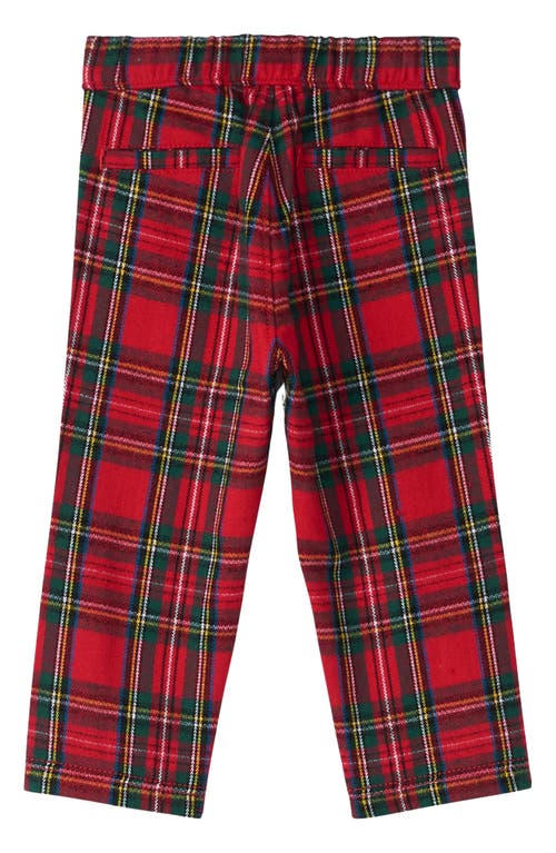 HATLEY HATLEY HOLIDAY TRUCK LONG SLEEVE COTTON GRAPHIC T-SHIRT & TARTAN PANTS SET