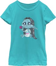 KPop Demon Hunters Girl's KPop Demon Hunters Chibi Crying Fan  Graphic T-Shirt