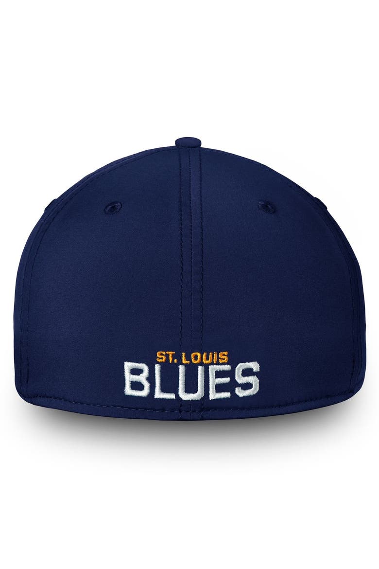 Men's Fanatics Navy St. Louis Blues Core Primary Logo Flex Hat, Alternate, color, Navy