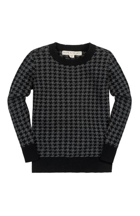 Baby Boys' Organic Intarsia Crew Neck Sweater, Infant